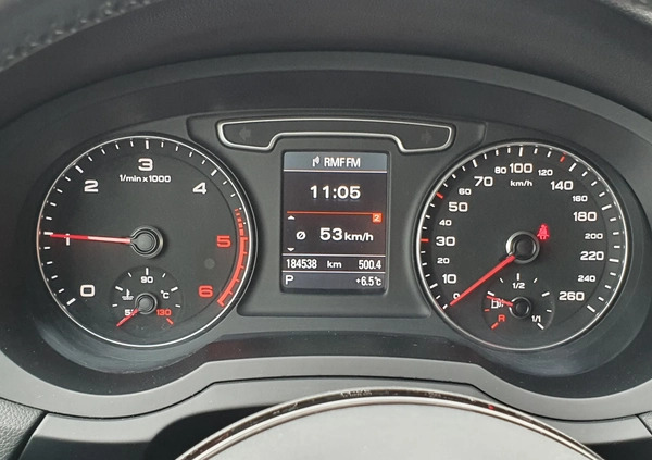 Audi Q3 cena 68900 przebieg: 184538, rok produkcji 2013 z Lubartów małe 742